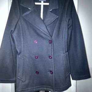 AGolde navy wool jacket. Worn once , excellent condition see pictures. Size M